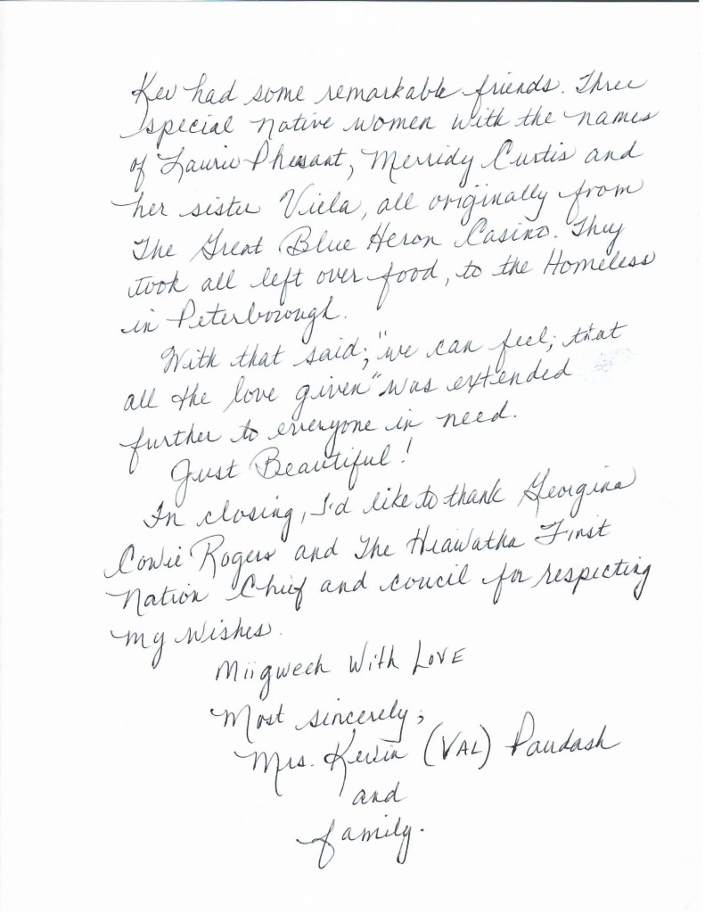 Letter of Thanks from Paudash Family_Page_2